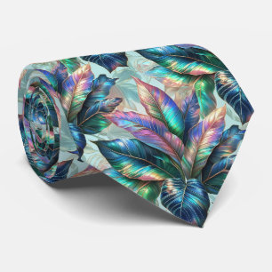 Cravate Soie Tropicale Fausse Vacances Luxueuses Gentl