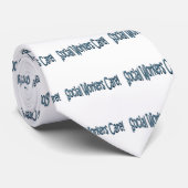 Cravate Soin d'assistants sociaux ! (Roulé)