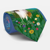 Cravate Soirée magique - Collie (SW) (Roulé)