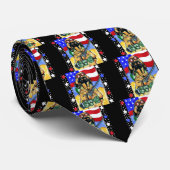 Cravate Soldat Dachshund (Roulé)