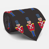Cravate Soldats de Jouet de Noël (Roulé)