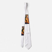 Cravate Soldier Designed Print Socks (Dos)