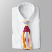 Cravate Soleil boho rétro (Attaché)