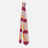Cravate Soleil boho rétro (Dos)