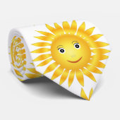 Cravate soleil joyeux (Roulé)