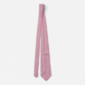 Cravate Soleil Rose Poussiéreux (Dos)
