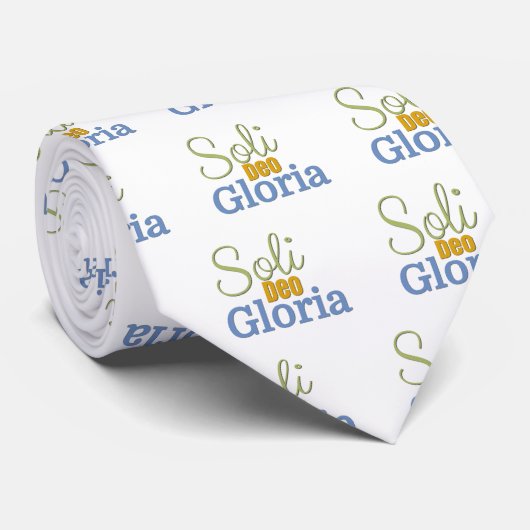 Cravate Soli Deo Gloria (Roulé)