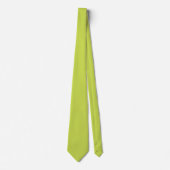 Cravate Solid color avocado light green (Devant)