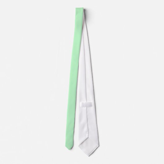Cravate Solid Color : Mint (Dos)