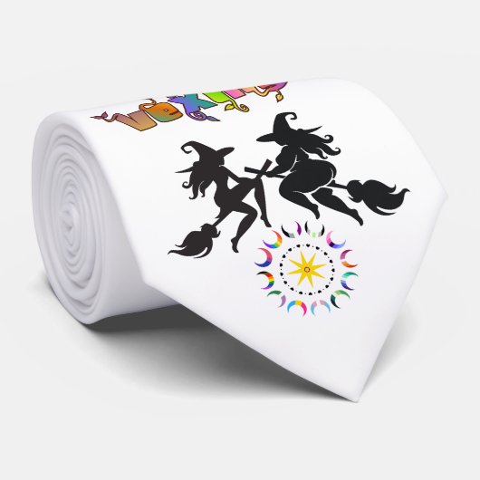 Cravate Solidarité corporelle païenne queer | Ensorceler e (Roulé)