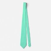Cravate Solide, menthe, vert (Devant)