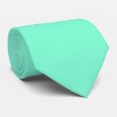 Cravate Solide, menthe, vert (Roulé)