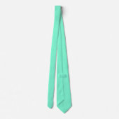 Cravate Solide, menthe, vert (Dos)