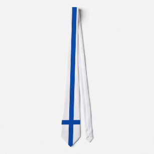 Cravate Solmio de Suomi - le drapeau de la Finlande