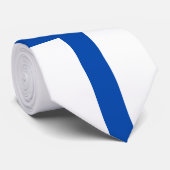 Cravate Solmio de Suomi - le drapeau de la Finlande (Roulé)