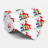 Cravate Son temps de cirque (Roulé)