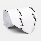 Cravate sorcière de l'ampli halloween (Roulé)