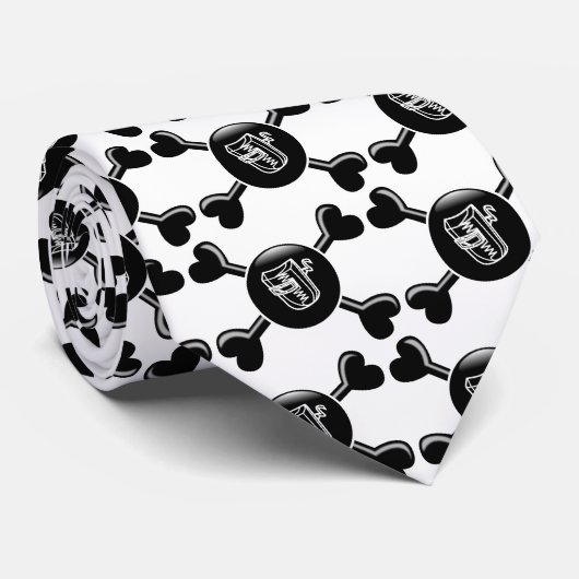 Cravate Soudure d'os croisés (Roulé)