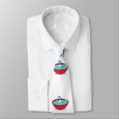 Cravate Soupe Fin Requin (Attaché)