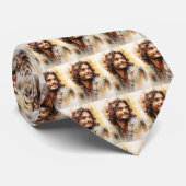 Cravate souriant de Jésus (Roulé)