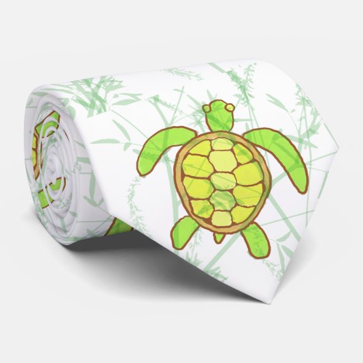 Cravate Sous la mer (Roulé)