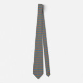 Cravate South Africa Flag Brick Pattern (Devant)