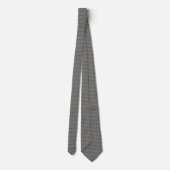 Cravate South Africa Flag Brick Pattern (Dos)