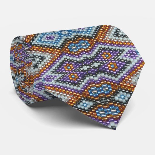Cravate Southwestern Bead Art (Roulé)