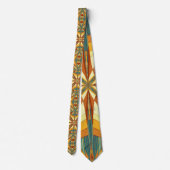 Cravate Southwestern Golden Sun Rays Design indien (Dos)