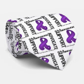 Cravate Soutien Sensibilisation Plaidoyer Mettre fin à la (Roulé)