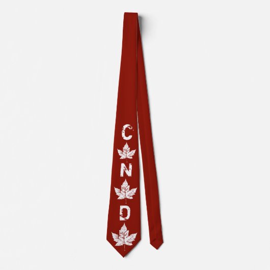 Cravate Souvenir Canada Cool Canada cravates cadea (Devant)