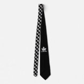 Cravate Souvenir Canada Cool Necktie Feuille d'éra (Dos)