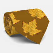 Cravate Souvenir du Canada Amusants Varsity Canada (Roulé)