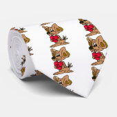 Cravate Soyez le coeur de Valentine (Roulé)