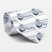 Cravate Soyez Viking ! (Roulé)