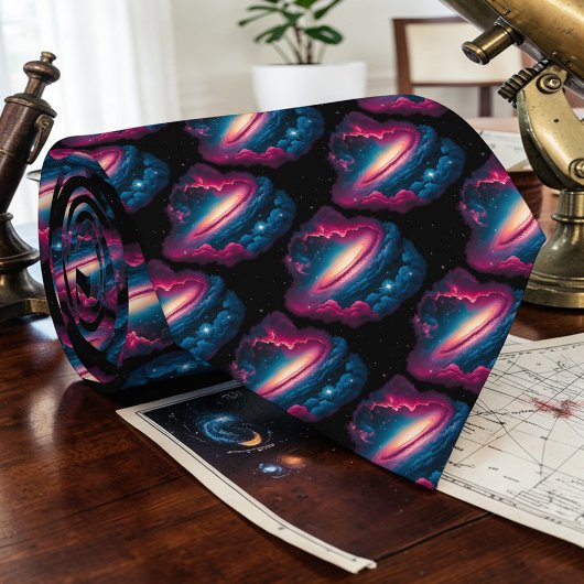 Cravate Space Science Custom Necktie