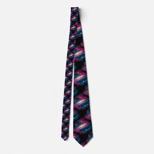 Cravate Space Science Custom Necktie (Dos)