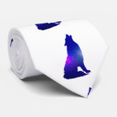 Cravate Space Wolf howling (Roulé)
