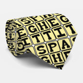 Cravate Spaghetti, Pasta Ami du Meatball (Roulé)