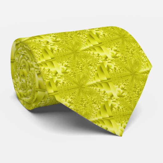 Cravate Sparkler - Jaune (Roulé)