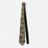Cravate Sparkling Palm Leaves Pattern (Devant)