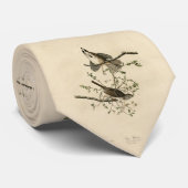 Cravate Sparrow de Audubon's Birds of America (Roulé)