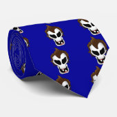 CRAVATE SPAZ SKULL-1 (Roulé)