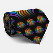 Cravate Spectre de bâton de hockey (Roulé)