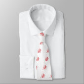 Cravate Spider Web Le MUSÉE Zazzle Red Web (Attaché)