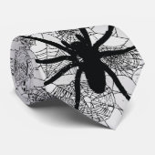 Cravate spiderweb. (Roulé)