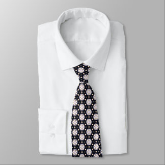 Cravate Spiked Stars Black Neck Tie