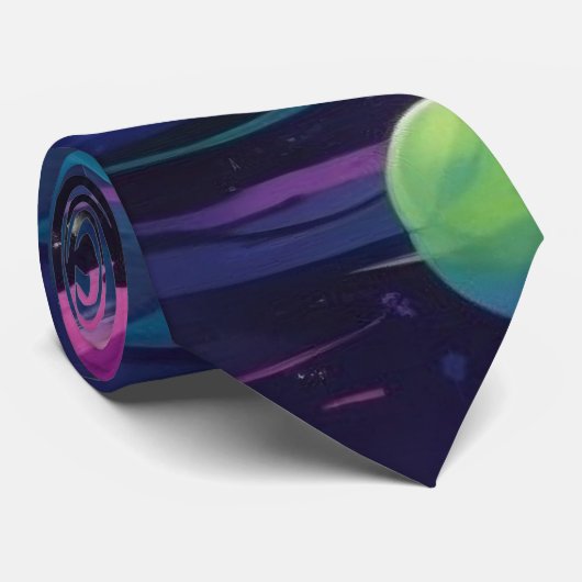 Cravate Spin planétaire (Roulé)