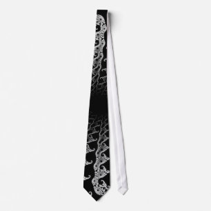Cravate Spirales fractales psychédéliques : Necktie