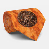 Cravate Spirit of Mexico & Peru, Mayan Incan Design (Roulé)